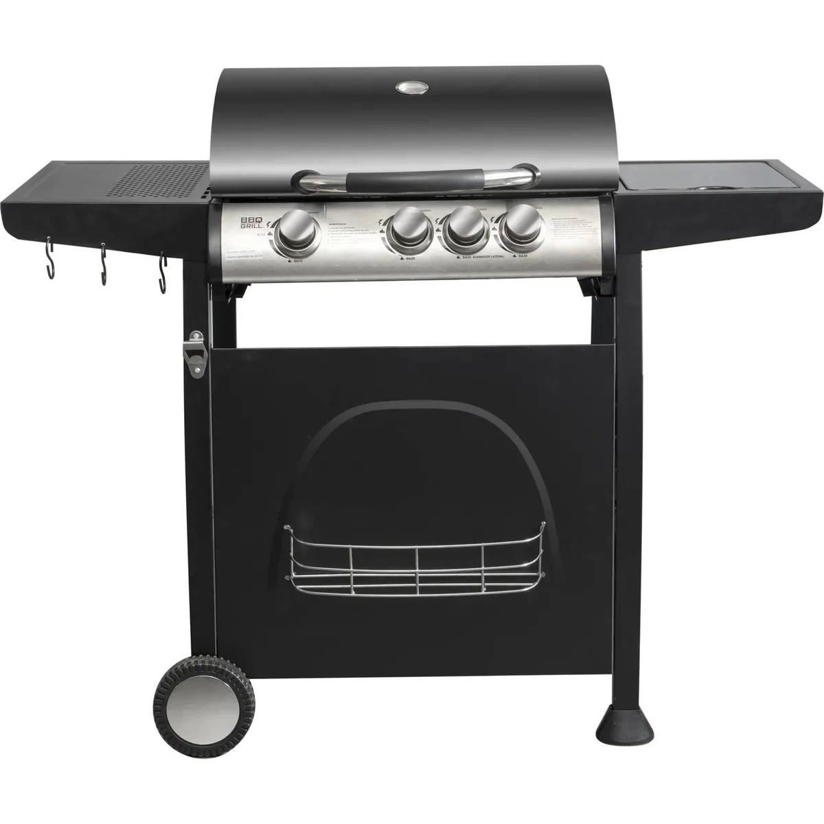 BBQ GRILL - Parrilla a Gas Giorgia 3 Quemadores 1 Quemador Lateral