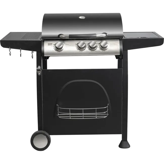 BBQ GRILL - Parrilla a Gas Giorgia 3 Quemadores 1 Quemador Lateral