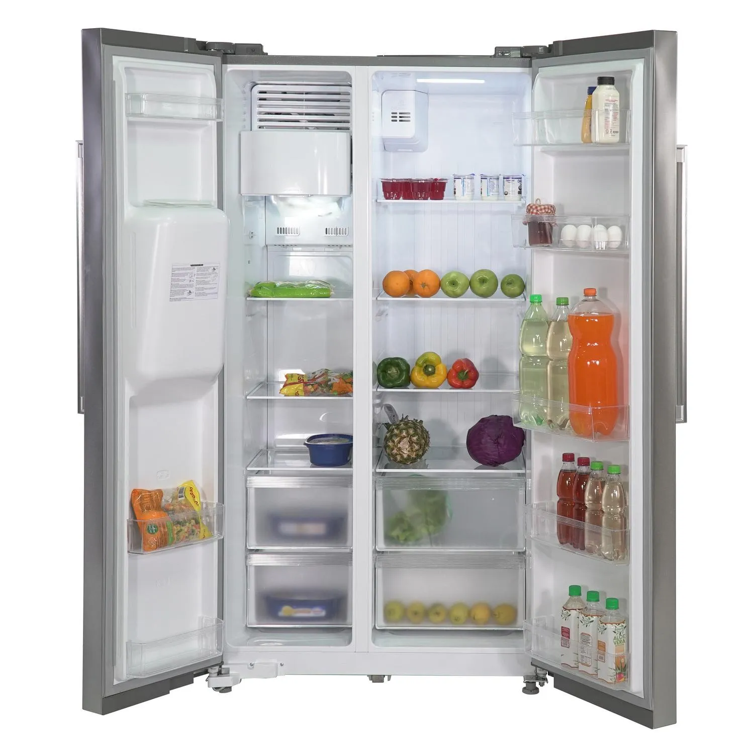 ローグ Refrigerador 2 Puertas Side by Side No Frost 504 Litros Plateado