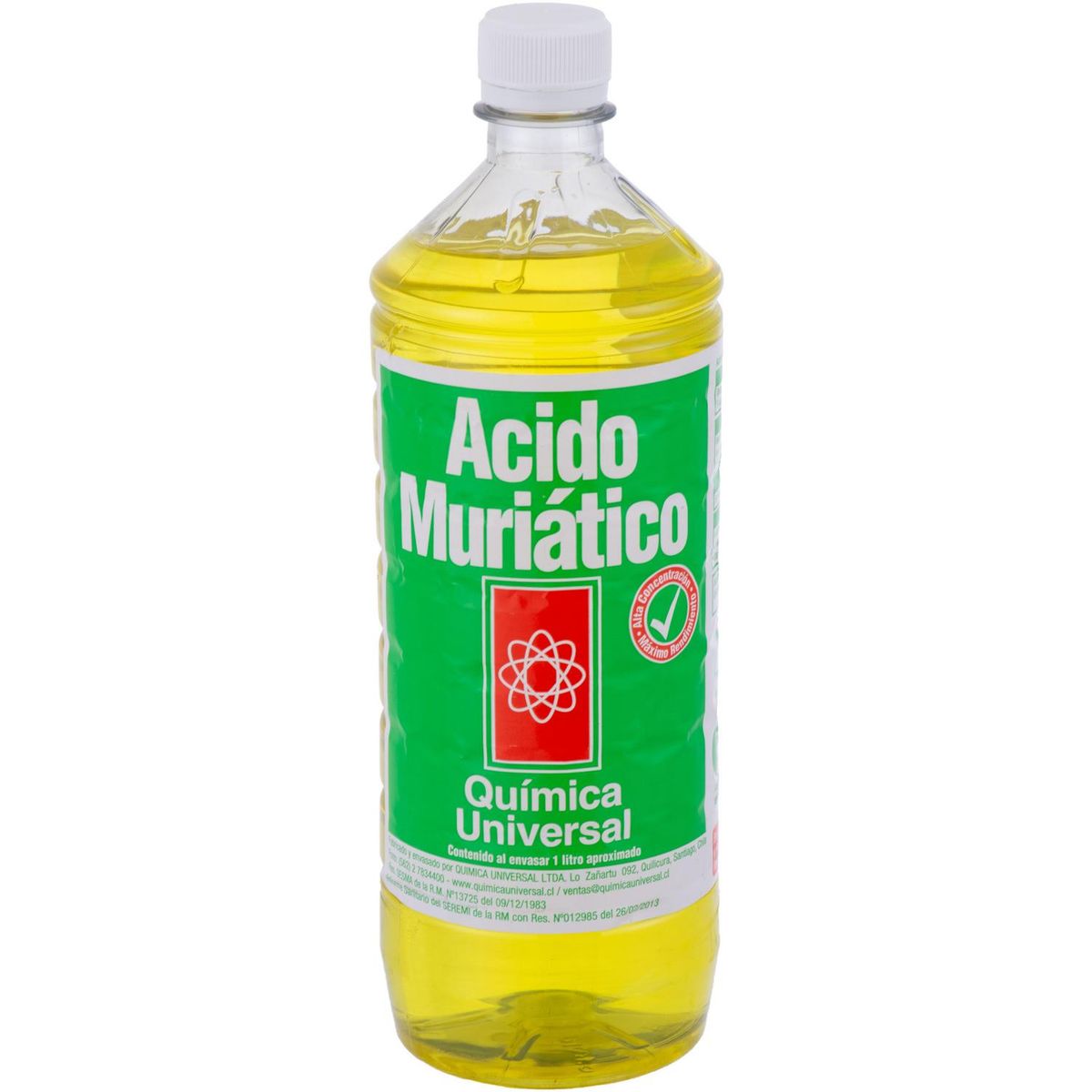 QUIMICA UNIVERSAL - Ácido muriático 1 lt