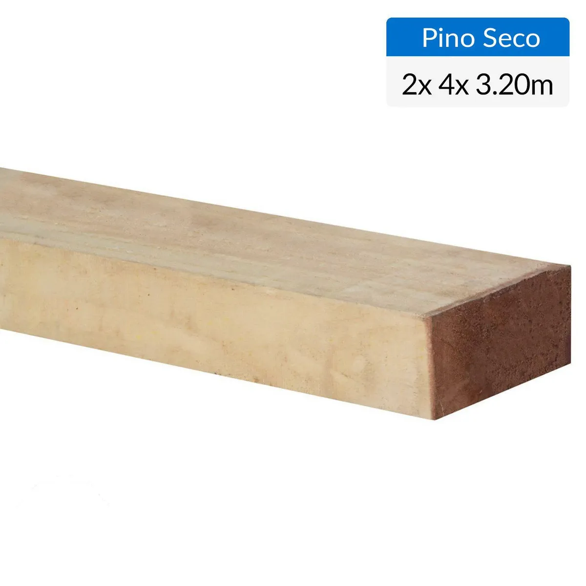 GENERICO - Pino Dimensionado Seco 2x4 3,2 m