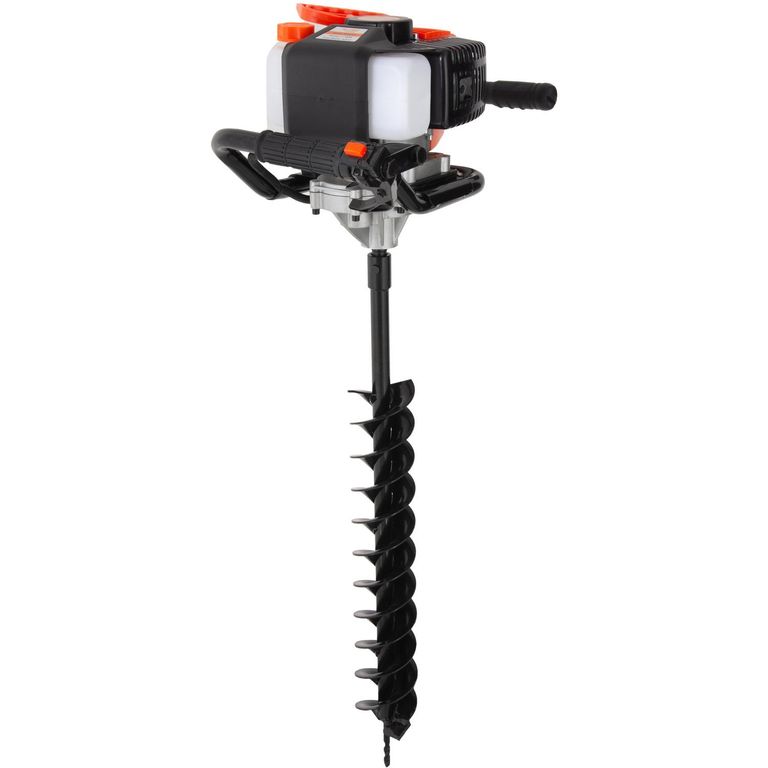 Ahoyador A Gasolina 2 Tiempos 52 Cc Para Jardín Broca 10 Cm