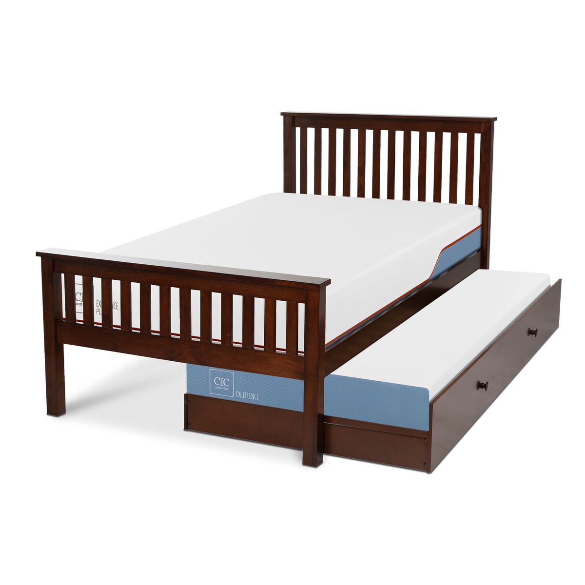 CIC - Cama Nido 1.5 plazas + 2 colchones Excellence Plus