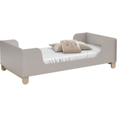 Cama infantil 154x45x77 cm gris