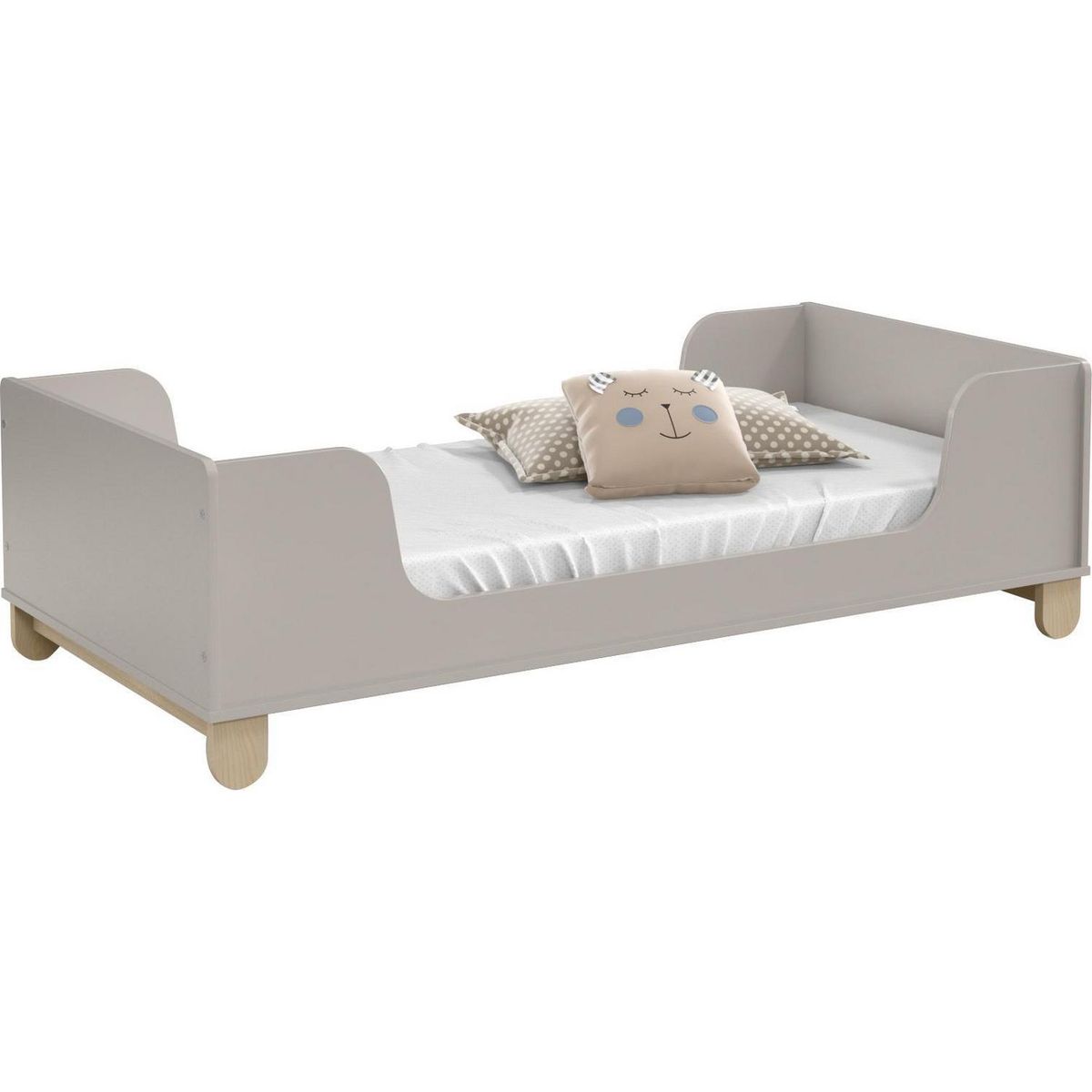 KIDSCOOL - Cama Infantil Zupi Gris