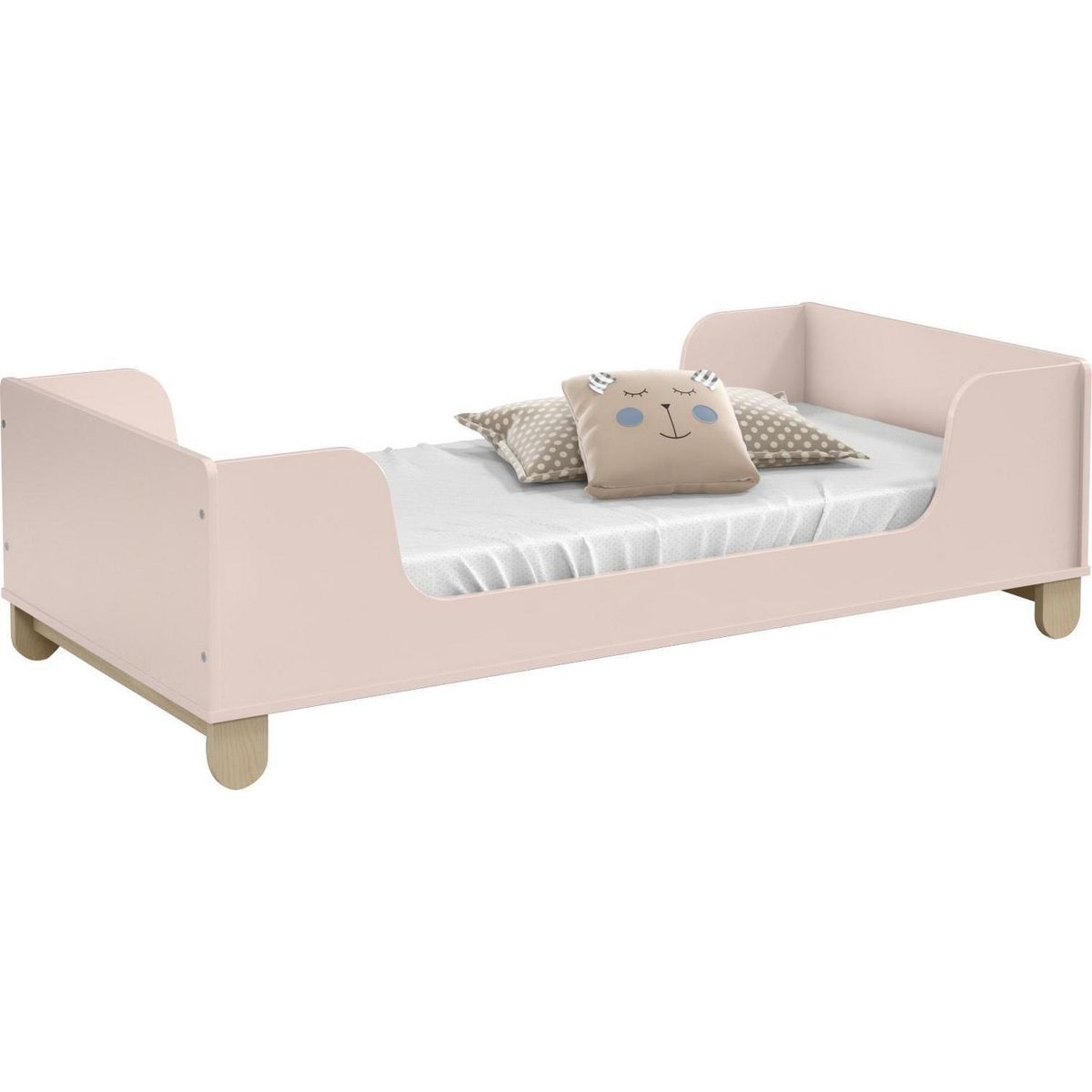 KIDSCOOL - Cama Infantil Zupi Rosado