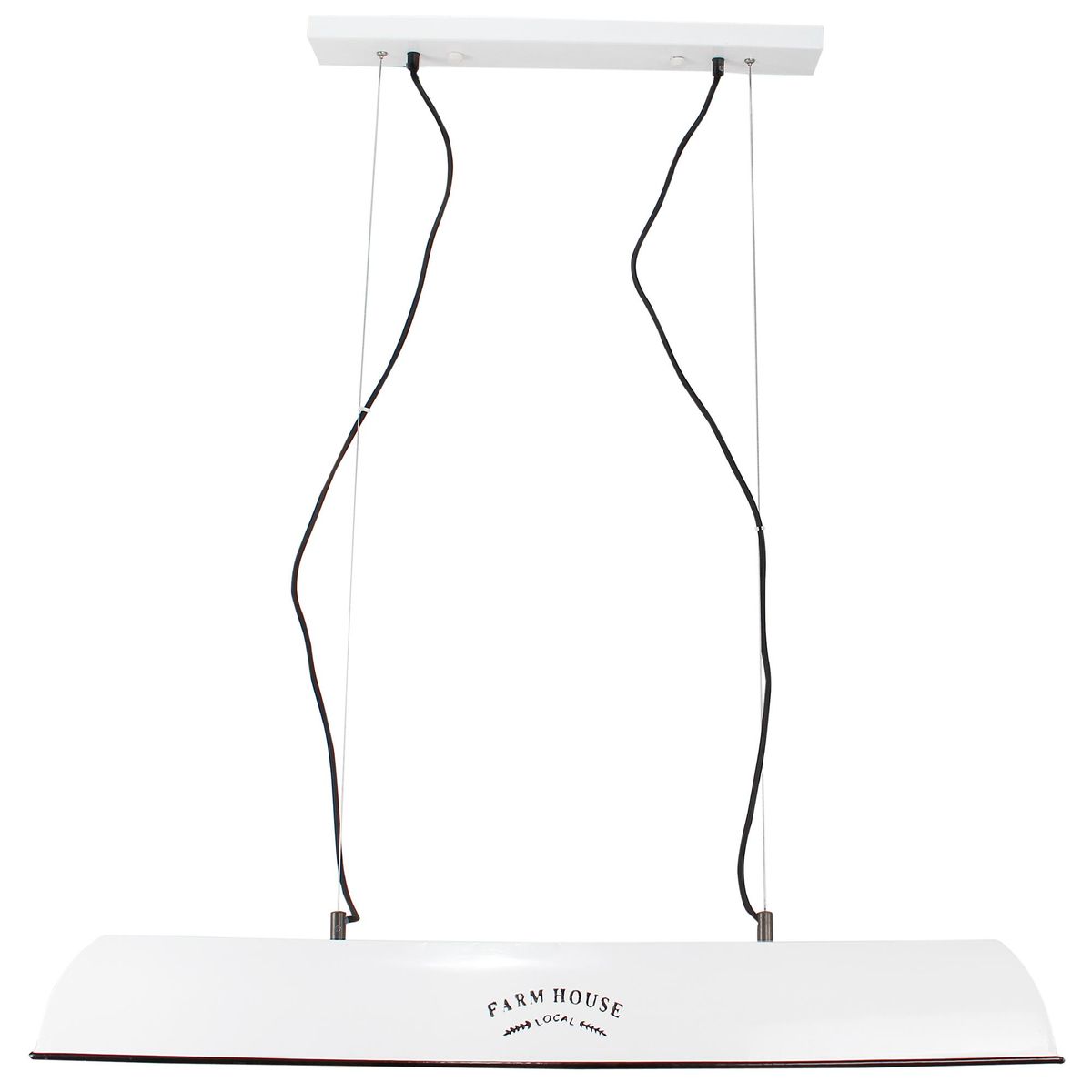 JUST HOME COLLECTION - Lámpara Metal Blanco