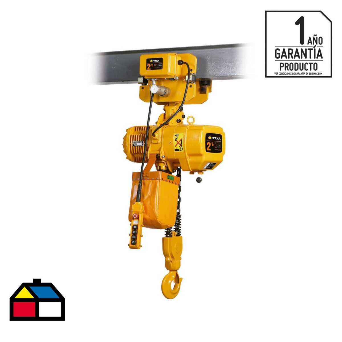 ITAKA - Tecle Eléctrica 6 m 2000 kg