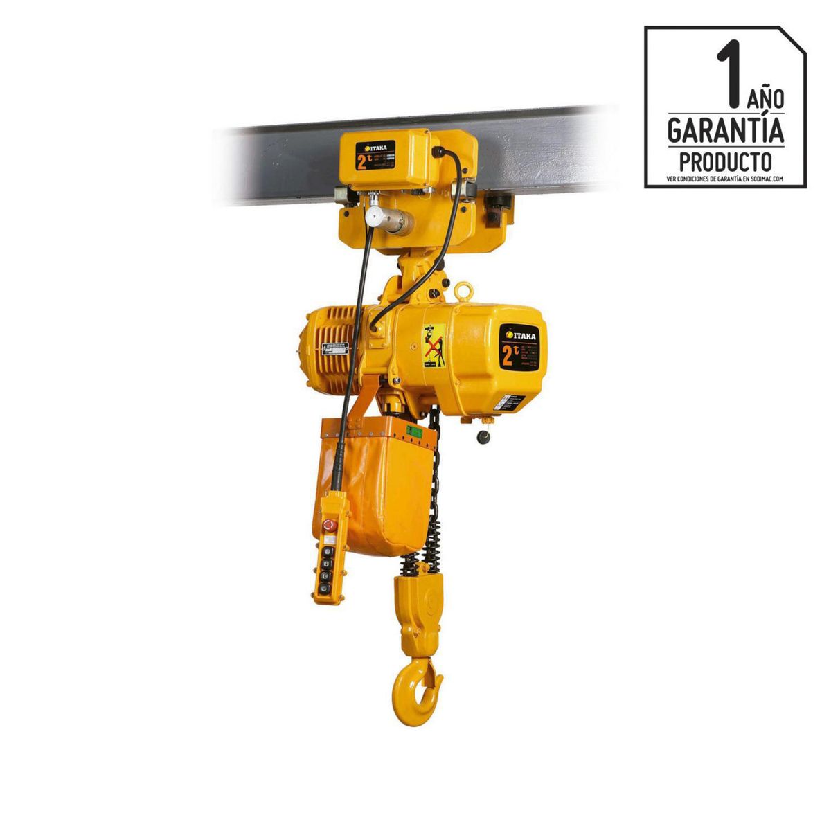 ITAKA - Tecle Eléctrica 6 m 2000 kg