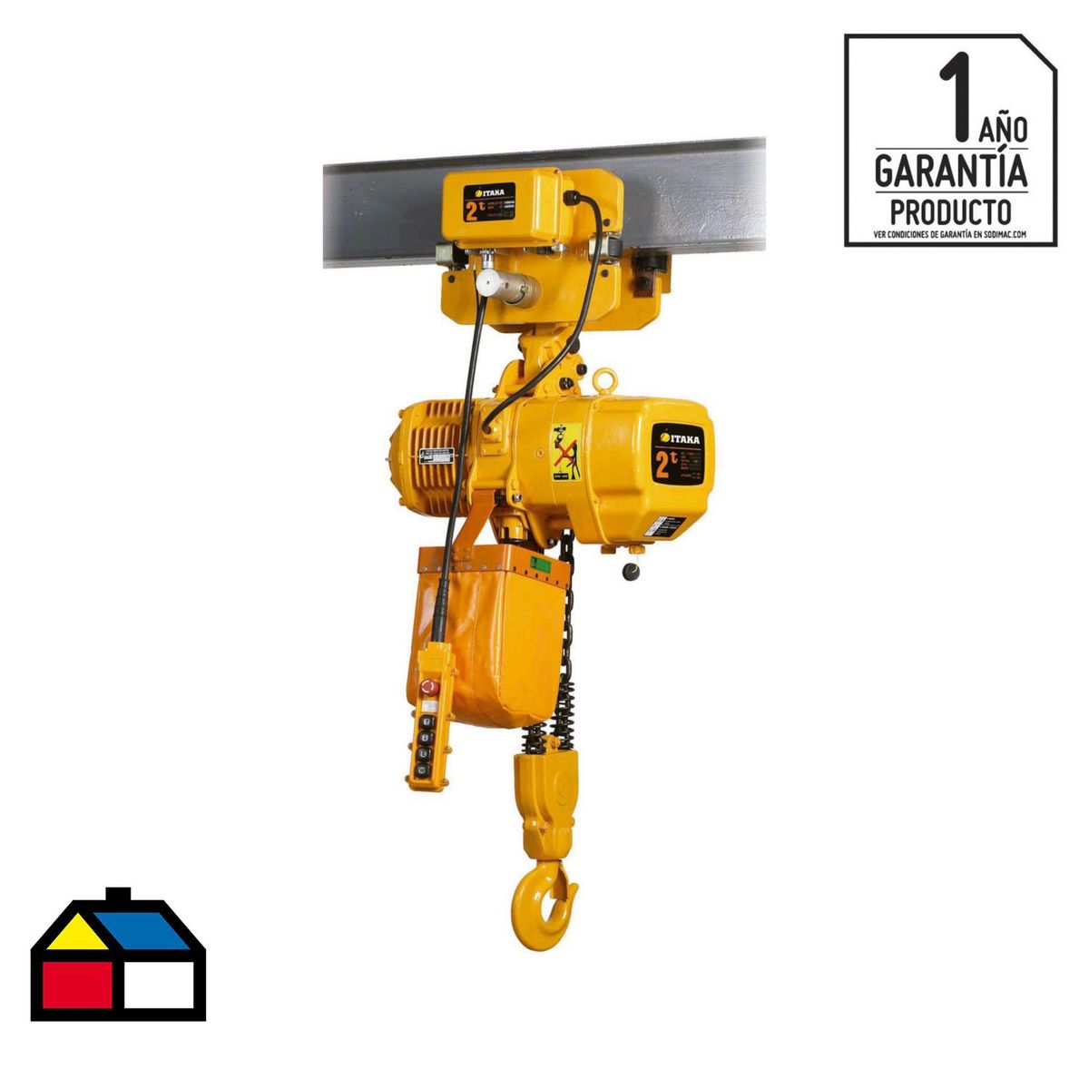 ITAKA - Tecle Eléctrica 6 m 2000 kg