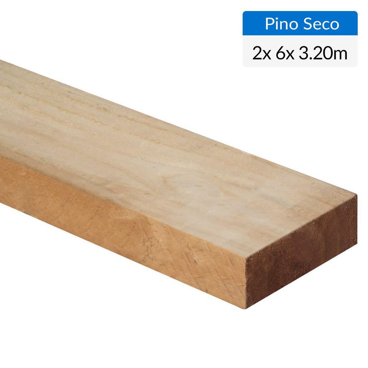 GENERICO - Pino Dimensionado Seco 2x6 3,2 m