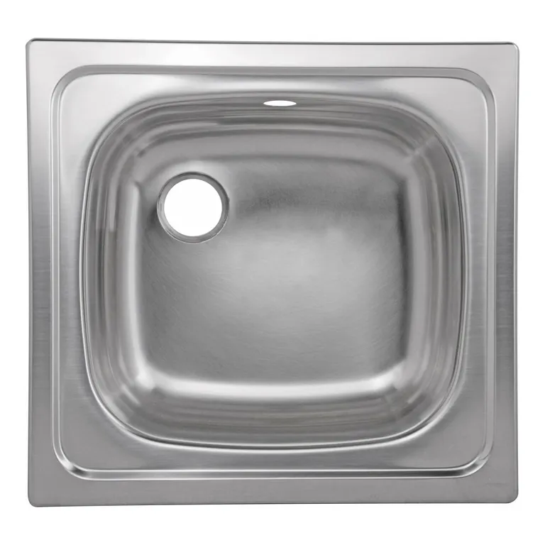 Lavaplatos Empotrado 1 Cubeta(s) 46.5x15x44 cm Acero inoxidable