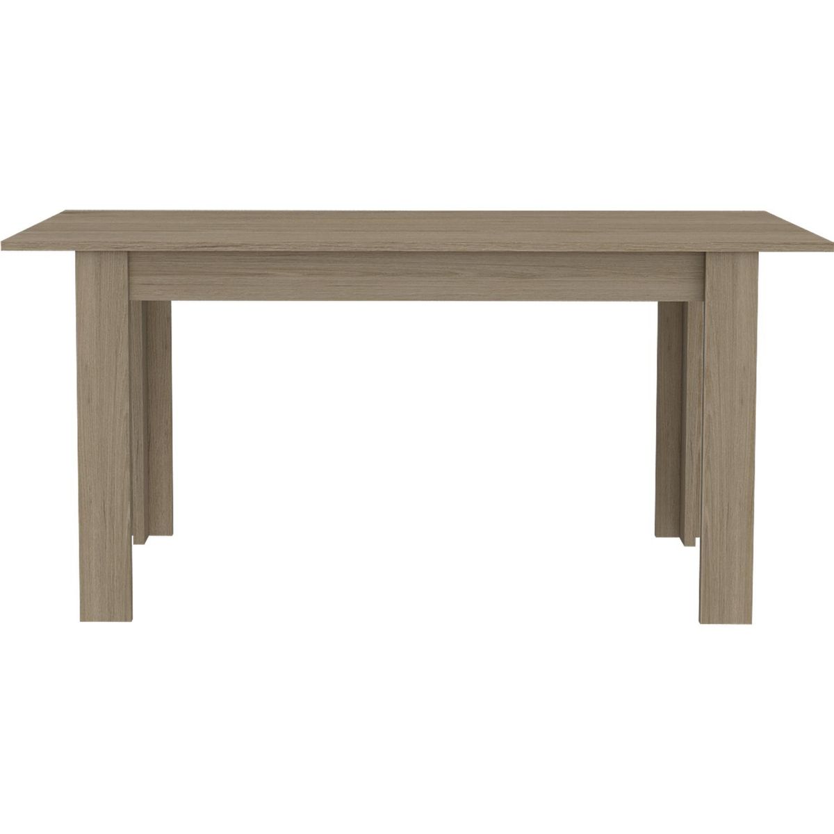 TUHOME - Mesa de comedor rectangular 160x88 cm