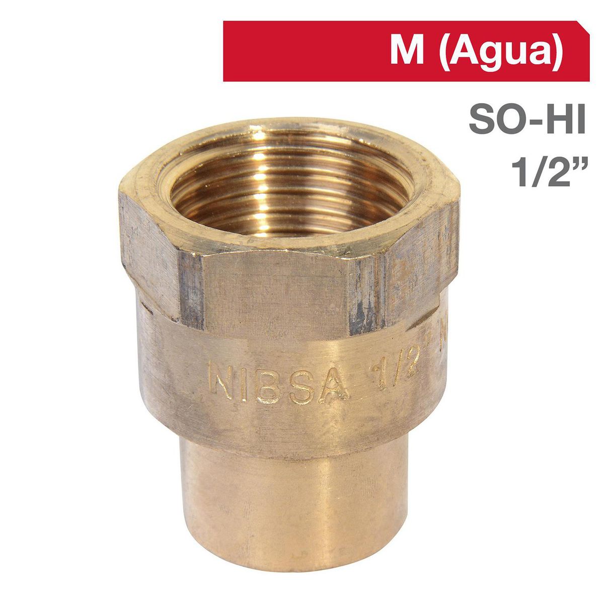 HUMBOLDT - Terminal Bronce SO/HI 1/2" 1u