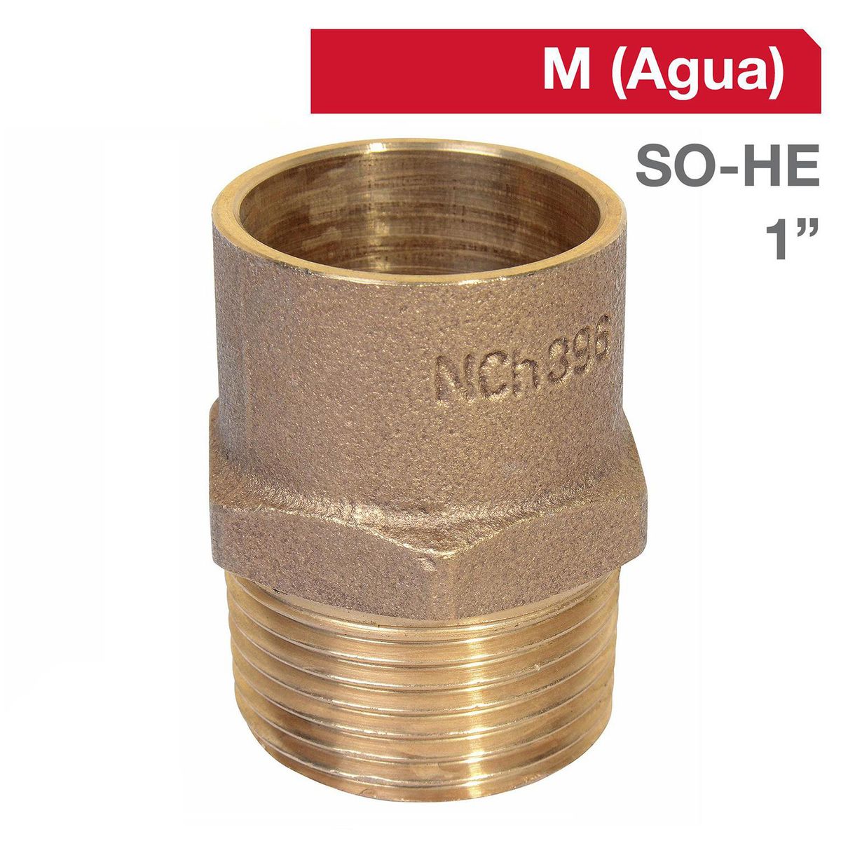 STRETTO - Terminal Bronce SO/HE 1" 1u