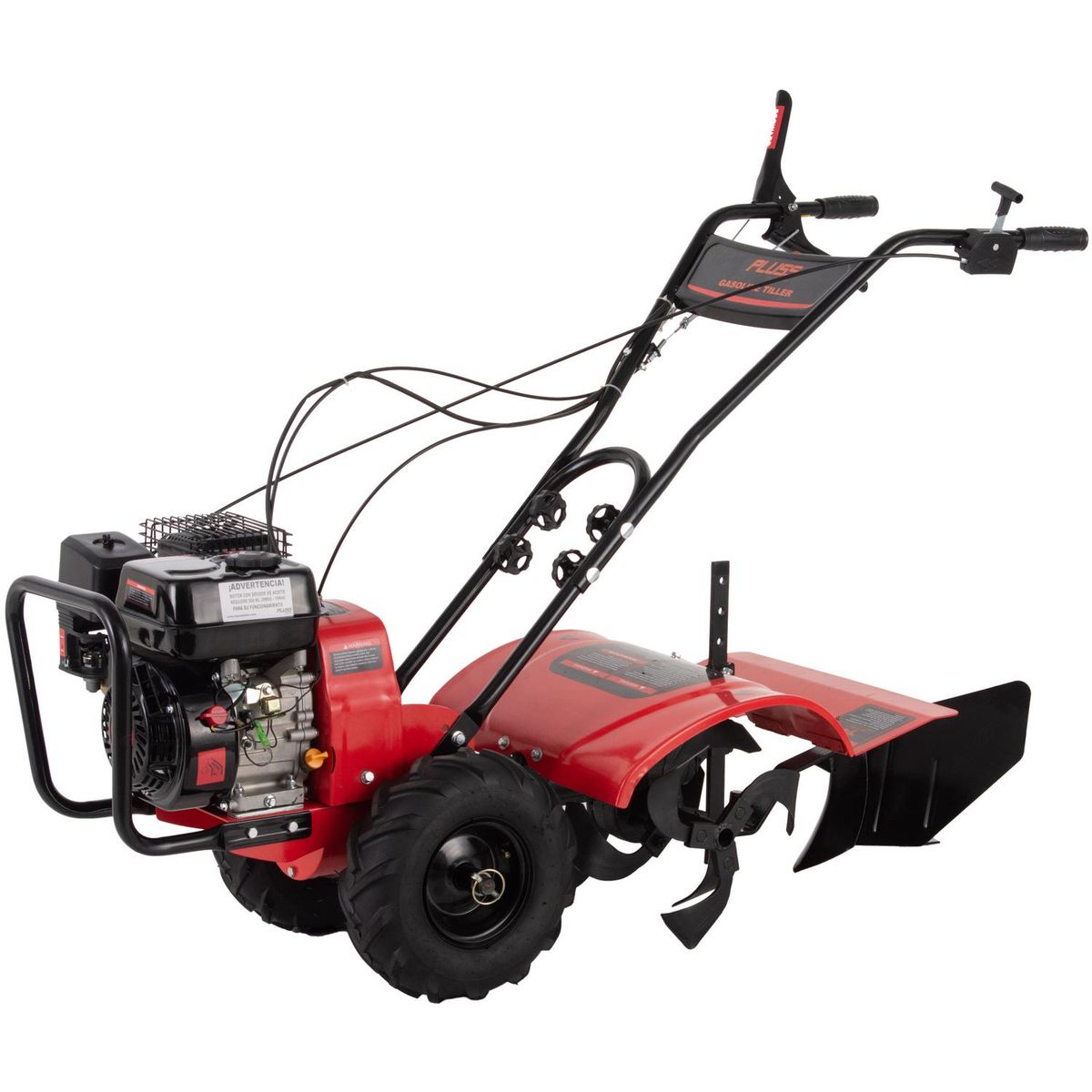 PLUSS - Motocultivador a gasolina 6,5 HP 196 cc