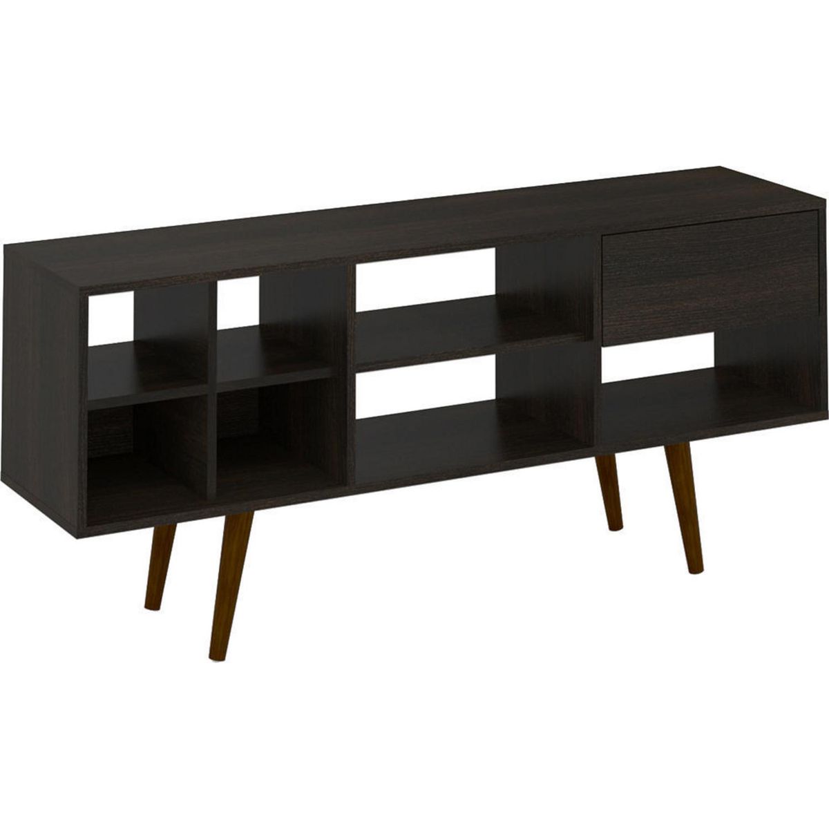 TECNOMOBILI - Rack de TV 55 " 136x33x59,5 Tabaco