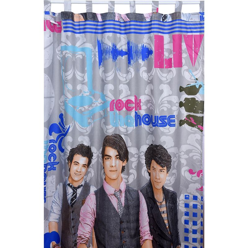MASHINI - Cortina tela Jonas Brothers 145x220 cm multicolor