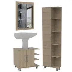 TUHOME - Espejo Optimizador Para Lavamanos Mueble Baño Bath300