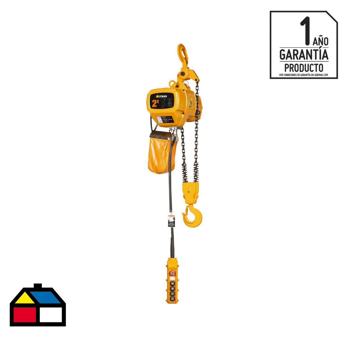 ITAKA - Tecle Eléctrica 6 m 2000 kg