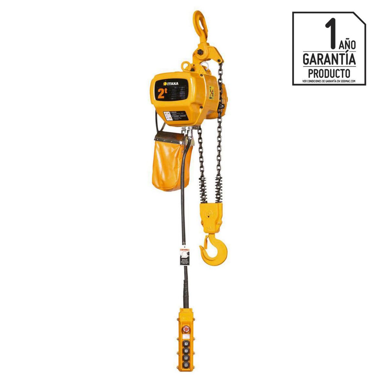ITAKA - Tecle Eléctrica 6 m 2000 kg