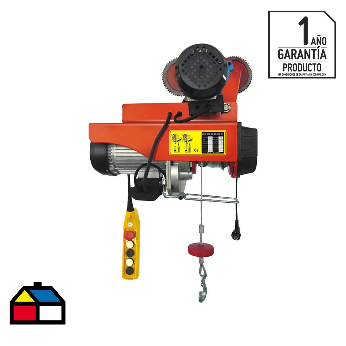 ITAKA - Tecle Eléctrica 20 m 1000 kg