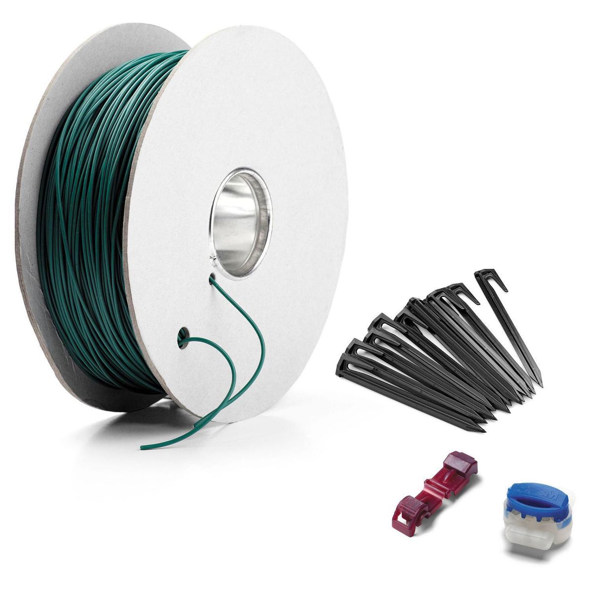 HUSQVARNA - Kit Instalación Robot Cortacésped 150 Metros Cable 300 Estacas