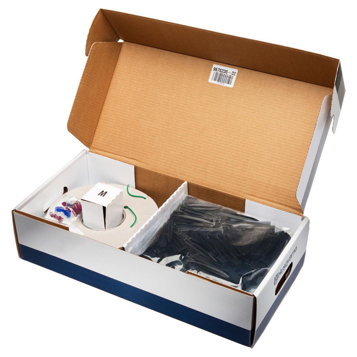 HUSQVARNA - Kit Instalación Robot Cortacésped 150 Metros Cable 300 Estacas