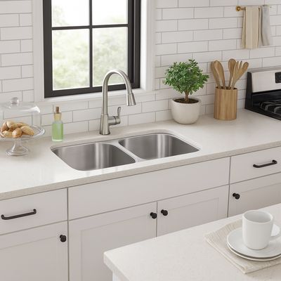 Imagen 2 del producto Cubeta Lavacopas 2 Cubeta(s) 44.6x16x77.8 cm Acero inoxidable