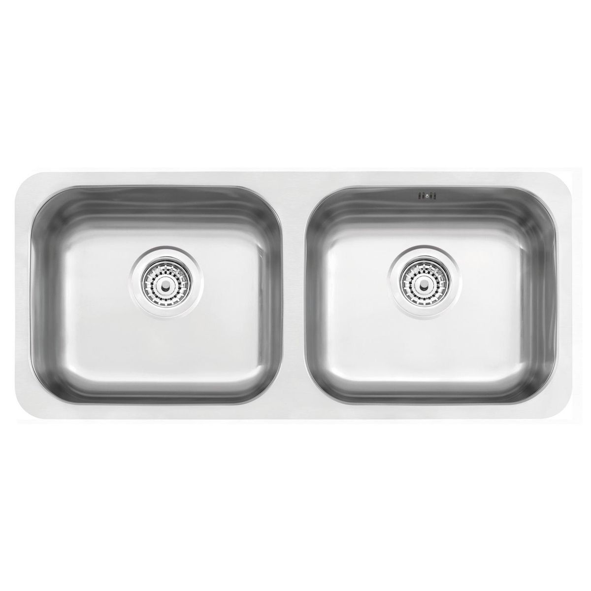 TRAMONTINA - Cubeta Lavacopas 2 Cubeta(s) 40x18x89 cm Acero inoxidable