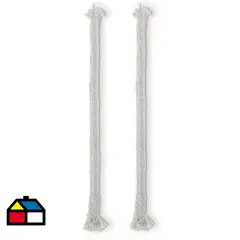 CASA BONITA - Mecha para antocha de 1,5 mt, pack de 2 unidades