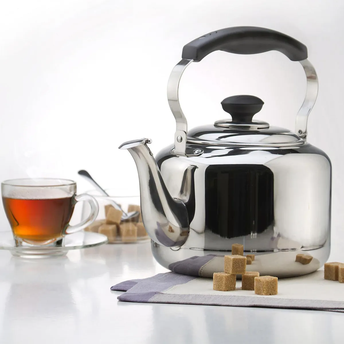 WENS - Tetera Trieste 4 l Acero Gris