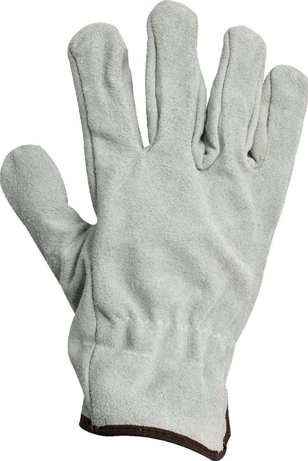 REDLINE - Guantes Descarne Pack 10 Pares de Cuero Talla única Blanco