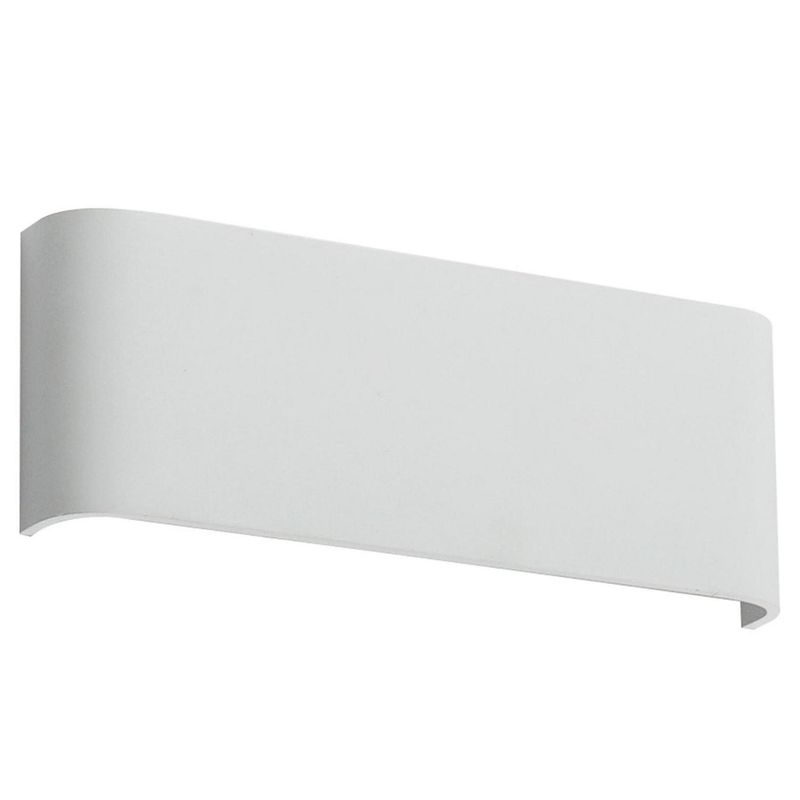 JUST HOME COLLECTION - Apliqué Led Acero Blanco 24.2 cm