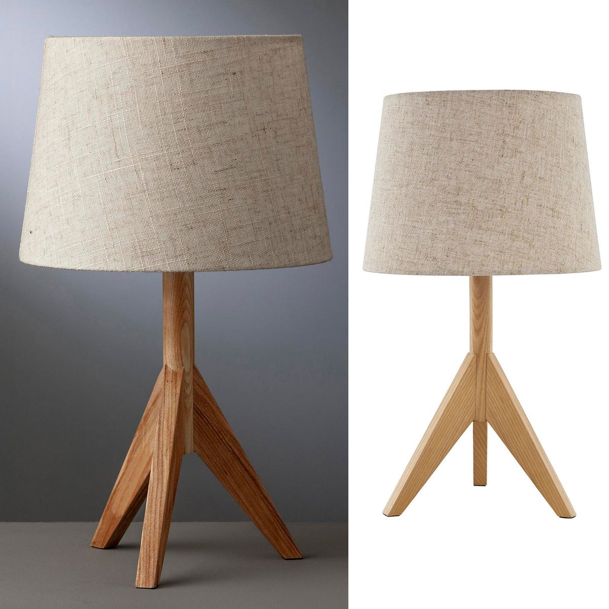 JUST HOME COLLECTION - Lámpara Mesa Ribe Café 45x50 cm