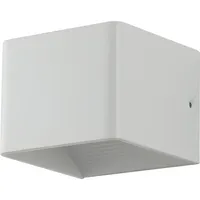 Apliqué Led Acero Blanco