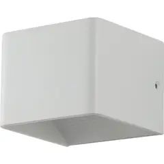 JUST HOME COLLECTION - Apliqué Led Acero Blanco 10 cm