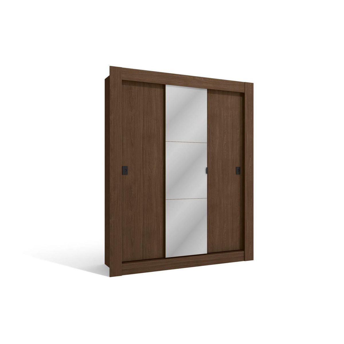 YARDAS - Clóset 3 Puerta(s) 4 Repisa(s) 170xx55 cm Café