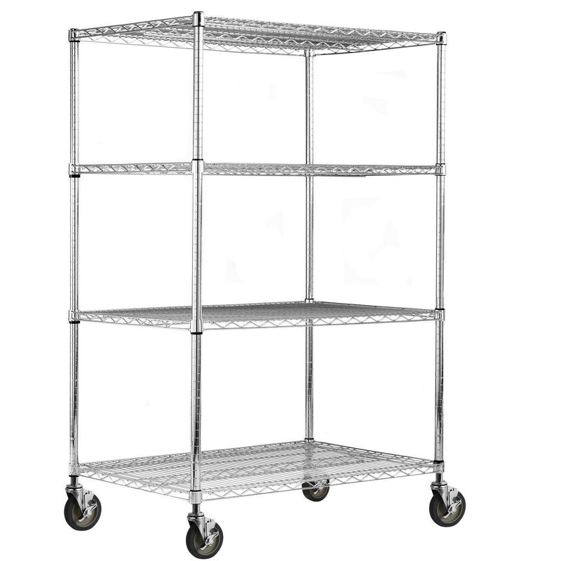 OLYMPIC - Estante  4 Nivel(es) 61x175x61 cm Plata