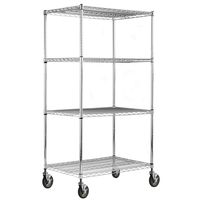 Estante 4 Nivel(es) 61x175x61 cm Cromado