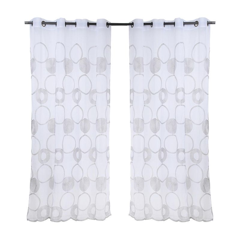 MASHINI - Set de velos Wood 140x220cm blanco