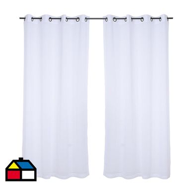 Set de velos 140x220cm blanco
