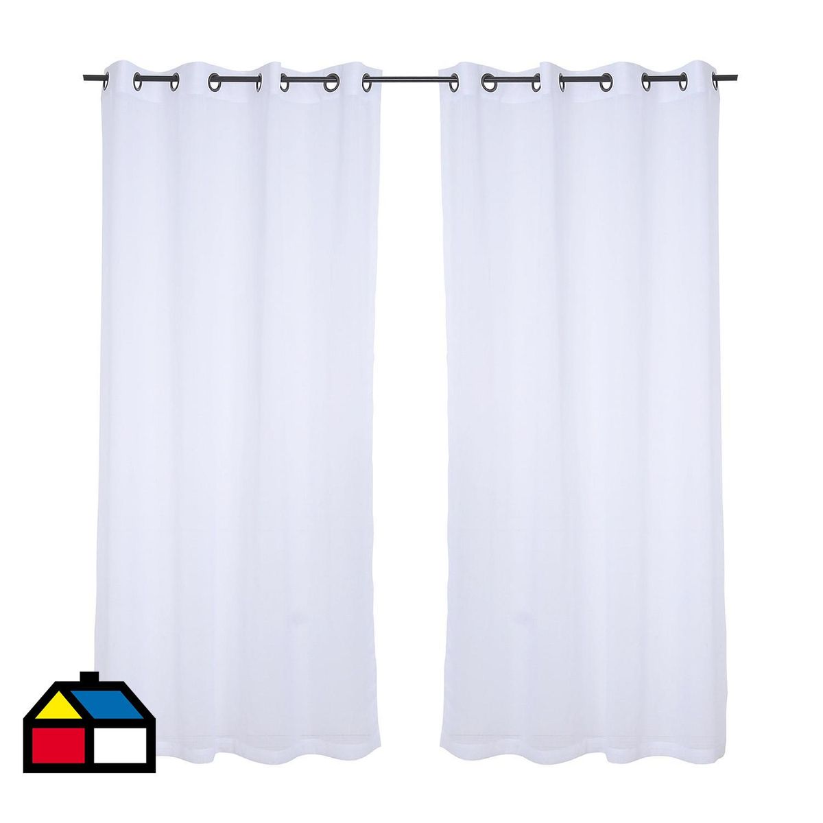 Set de velos 140x220cm blanco, marca MASHINI - Foto Principal