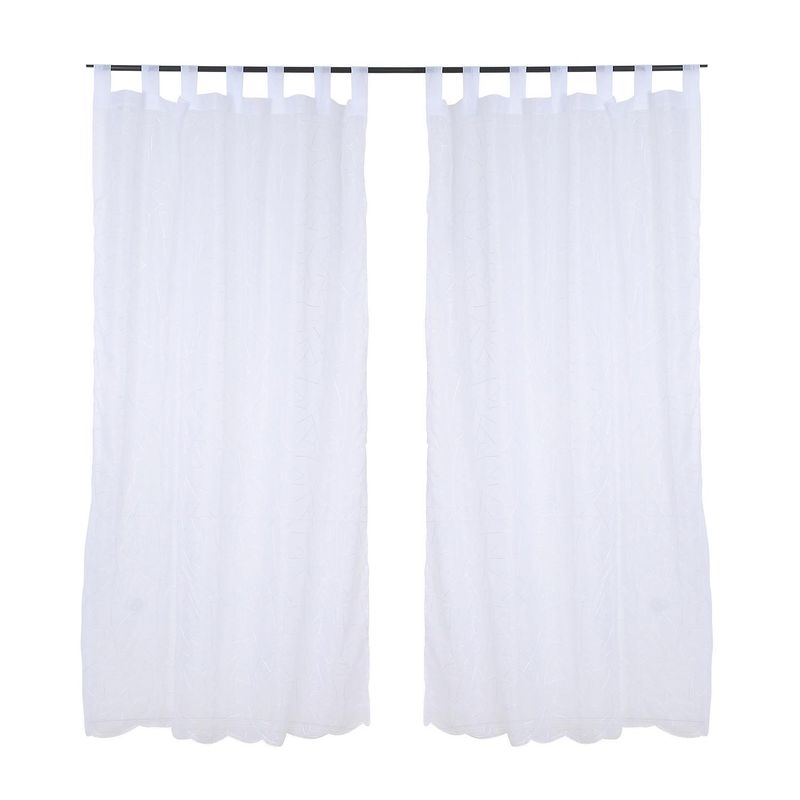 MASHINI - Set de velos Geo 140x220cm blanco