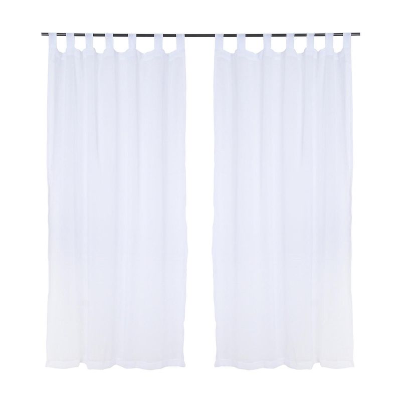 MASHINI - Set de velos 140x220cm blanco