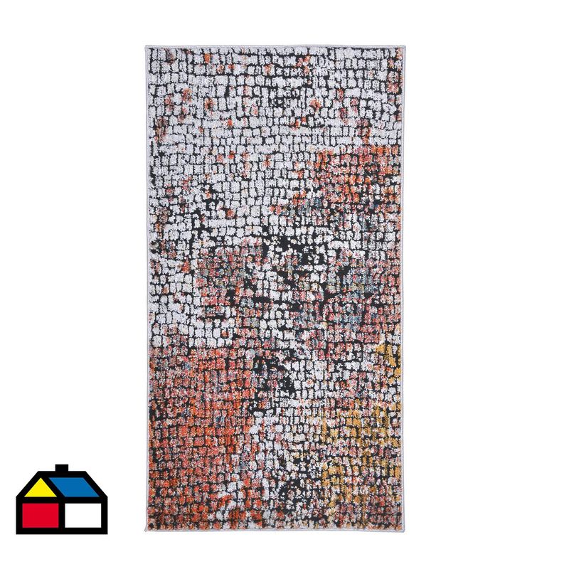 MASHINI - Alfombra Poly 160x230 cm Polipropileno Multicolor