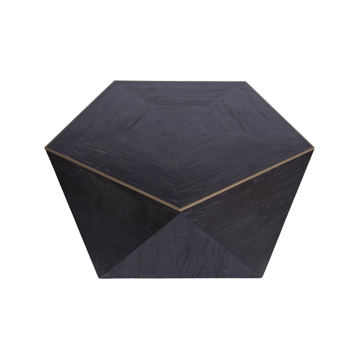 MEYA MUEBLES - Mesa Geome Negro 105x105x42 cm