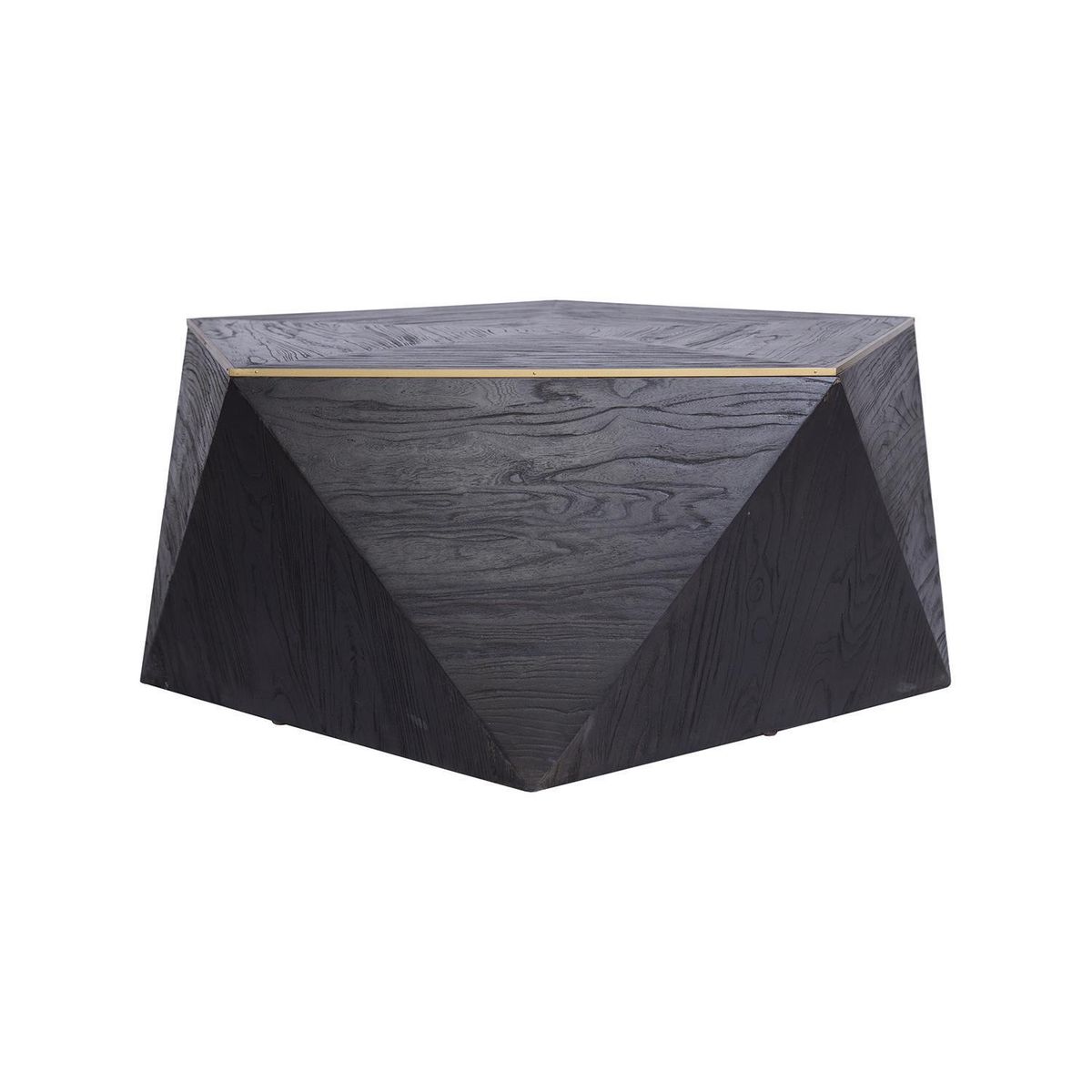 MEYA MUEBLES - Mesa Geome Negro 105x105x42 cm