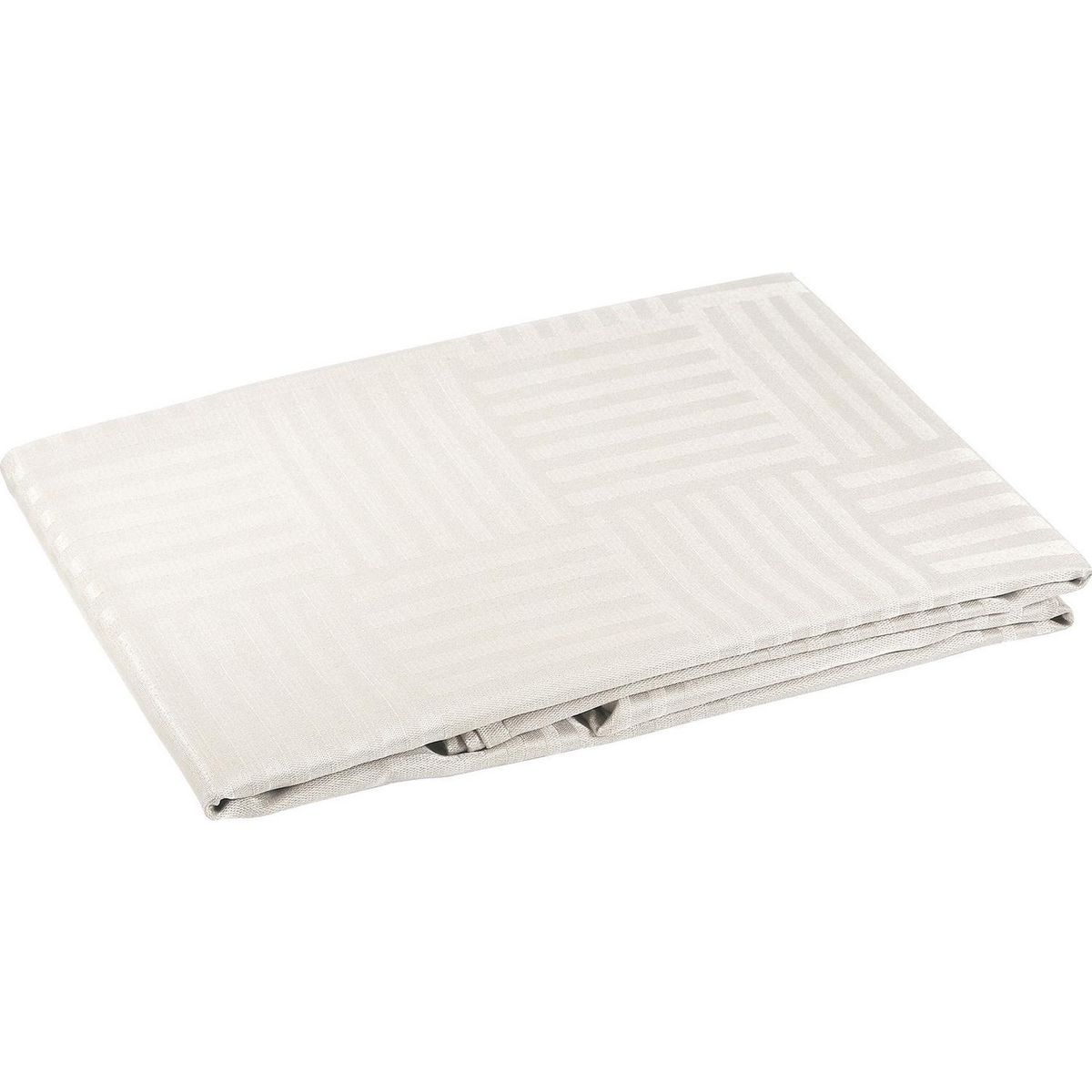 MASHINI - Mantel Grecia 180 cm crema redondo poliéster