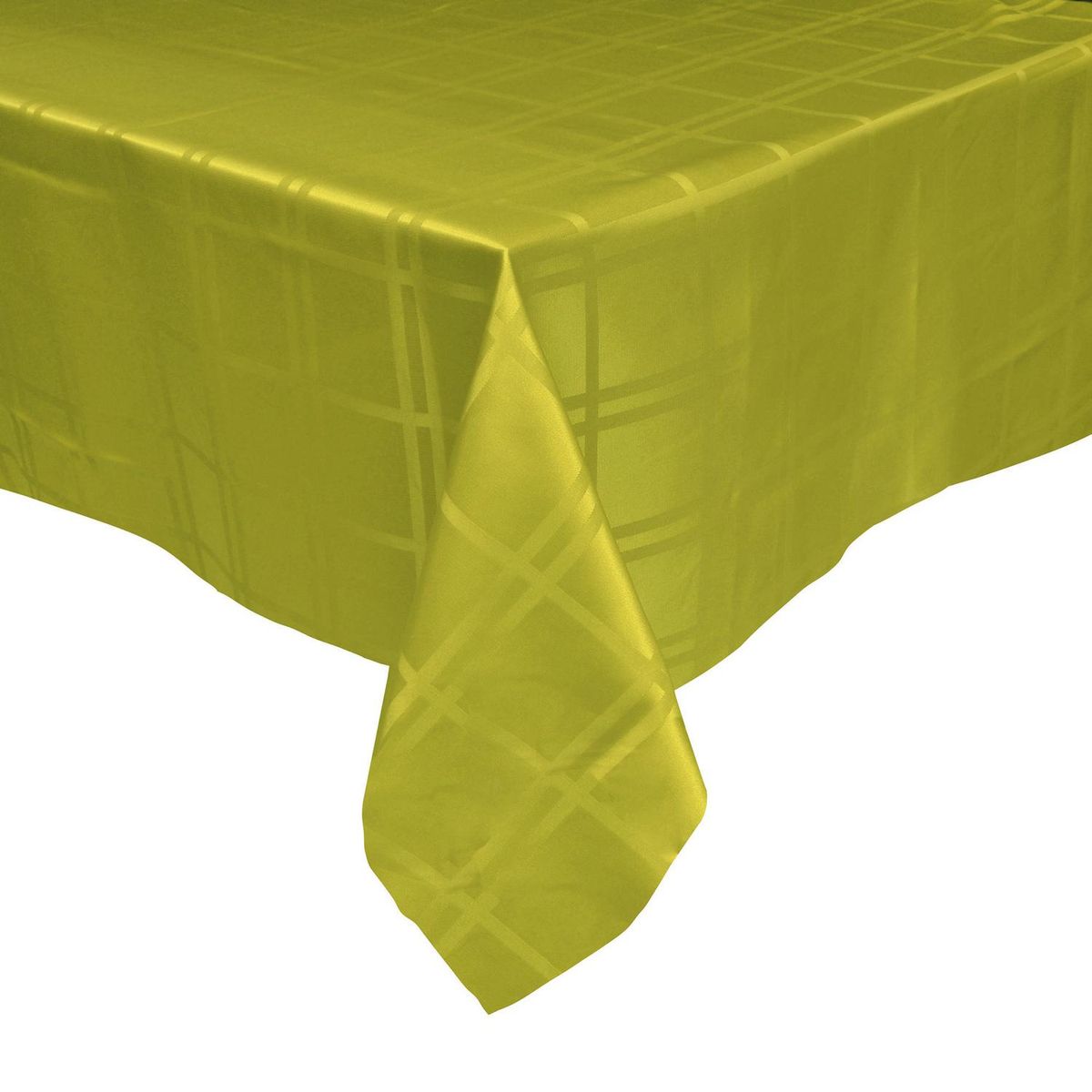 MASHINI - Mantel Roma 180 cm verde redondo poliéster